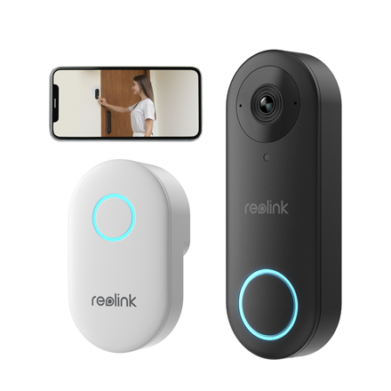 Reolink | D340W Smart 2K+ Wired WiFi Video Doorbell with Chime