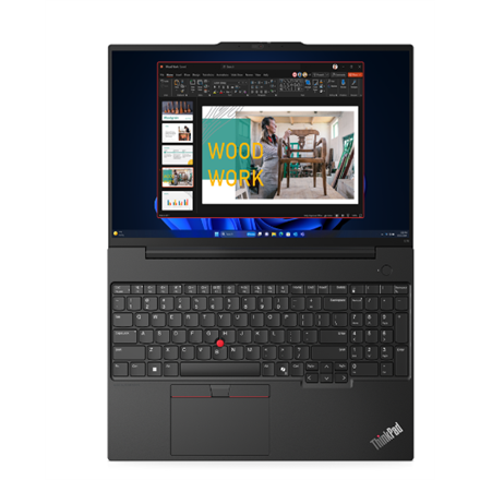 Lenovo | ThinkPad E16 Gen 2 | Black | 16 " | IPS | WUXGA | 1920 x 1200 pixels | Anti-glare | Intel C