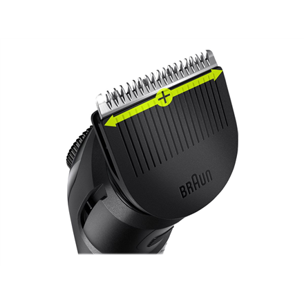 Braun Beard Trimmer | BT3341 | Cordless and corded | Number of length steps 39 | Black