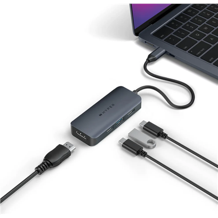 Hyper | HyperDrive Next 4 Port USB-C Hub | HD4001GL | HDMI ports quantity 1