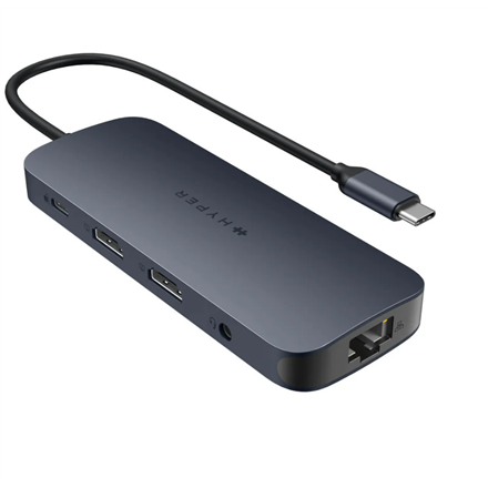 Hyper | HyperDrive Next 11 Port USB-C Hub | HD4006GL | Ethernet LAN (RJ-45) ports 1 | HDMI ports qua