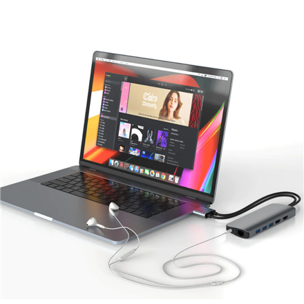 HyperDrive VIPER 10-in-2 USB-C Hub | Ethernet LAN (RJ-45) ports 1 | HDMI ports quantity 2