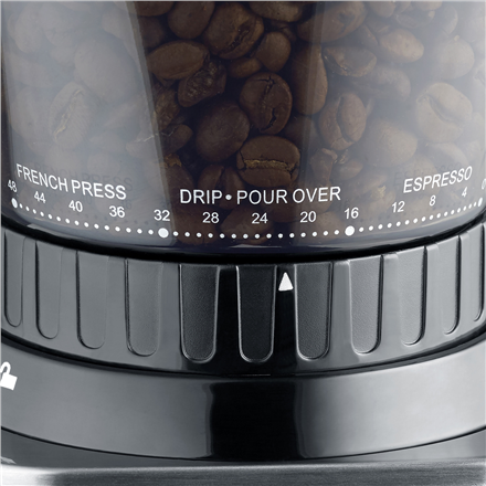 Caso Coffee Grinder | Barista Chef Inox | 150 W | Coffee beans capacity 250 g | Number of cups 12 pc