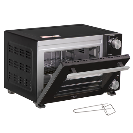 Adler Electric Oven | AD 6024 | 22 L | 1300 W | Black