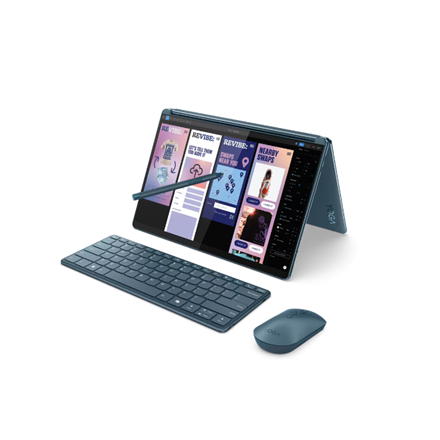 Lenovo | Yoga Book 9 13IMU9 | Tidal Teal | 13.3 " | Touchscreen | 2880 x 1800 pixels | Glossy | Inte