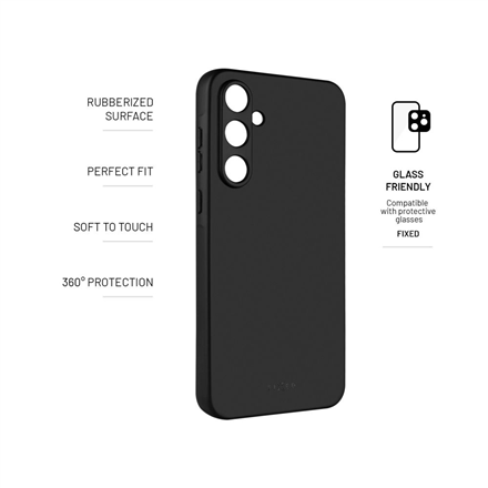 Fixed | Fixed Story | Back cover | Samsung | Galaxy A55 5G | Rubberized | Black