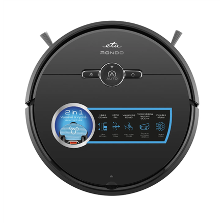 ETA | Robot Vacuum Cleaner | Rondo ETA124490000 | Wet&Dry | Operating time (max) 100 min | Li-ion | 