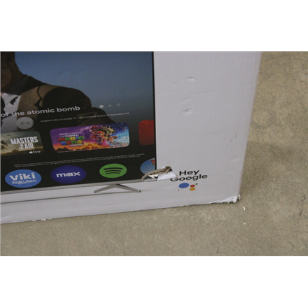 SALE OUT. Sharp 55GP6260E | 55" (139cm) | Smart TV | Google TV | 4K UHD QLED | DAMAGED PACKAGING