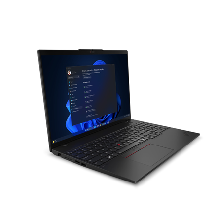 Lenovo | ThinkPad L16 Gen 1 | Black | 16 " | IPS | WUXGA | 1920 x 1200 pixels | Anti-glare | Intel C