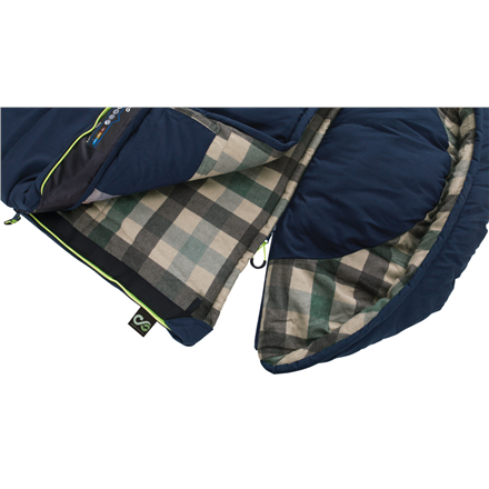 Outwell | Sleeping Bag | 235 x 90 cm | -23/0 °C | Left Zipper