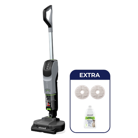 Bissell | Hard Surface Cleaner | SpinWave®+ Vac PET Select | Cordless operating | Handstick | Washi