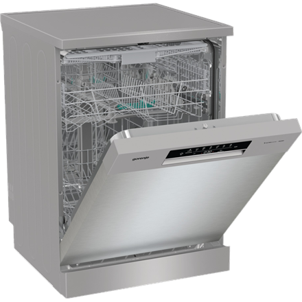 Dishwasher | GS643E90X | Free standing | Width 59.9 cm | Number of place settings 16 | Number of pro