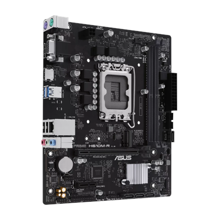 Asus | PRIME H610M-R-SI | Processor family Intel | Processor socket LGA1700 | DDR5 | Number of SATA 