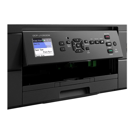 Brother Multifunction Printer | DCP-J1050DW | Inkjet | Colour | All-in-one | A4 | Wi-Fi | Black