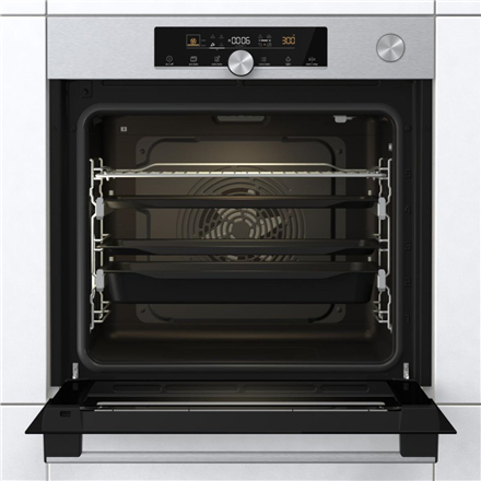 Gorenje | Oven | BSA6747A04X | 77 L | Electric | Catalytic | Touch | Steam function | Height 59.5 cm