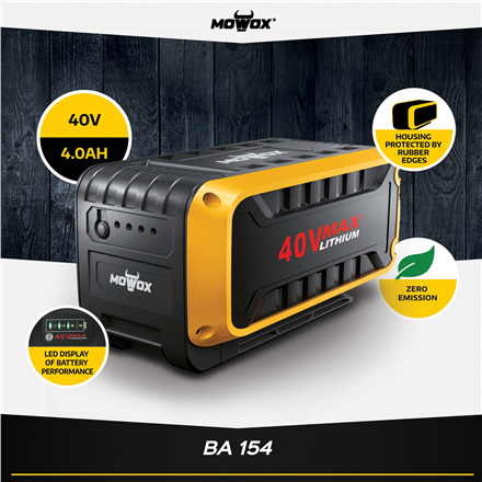 MoWox | 40V Max Lithium Battery and Charger Starter Set