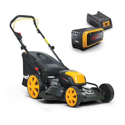 MoWox | 40V Comfort Series Cordless Lawnmower | EM 4640 PX-Li | 4000 mAh | Battery and Charger inclu