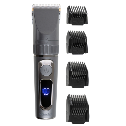 Mesko | Hair Clipper with LCD Display | MS 2843 | Cordless | Number of length steps 4 | Stainless St