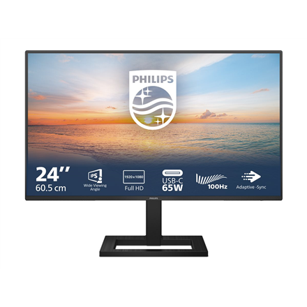 Philips | 24E1N1300AE/00 | 4 " | IPS | 1920 x 1080 pixels | 16:9 | Warranty 36 month(s) | 4 ms | 250