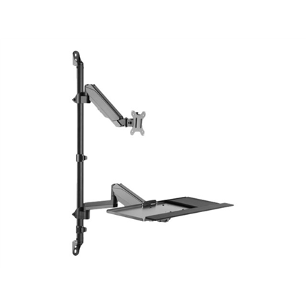 Digitus Sit-Stand Workstation Wall Single Mount