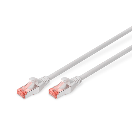 CAT 6 S/FTP | Patch cord | Length 10 m | Grey