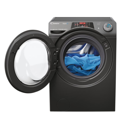 Candy | Washing Machine with Dryer | ROW 4966DWRR7-S | Energy efficiency class D | Front loading | W