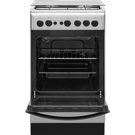 INDESIT Cooker | IS5G1PMX/E/1 | Hob type Gas | Oven type Gas | Stainless steel | Width 50 cm | Grill