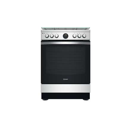 INDESIT Cooker | IS67G8CHX/E/1 | Hob type Gas | Oven type Electric | Stainless steel | Width 60 cm |