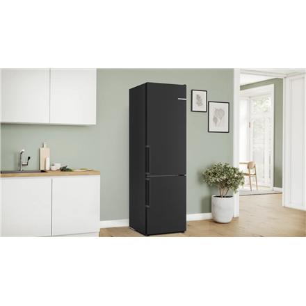 Bosch | Refrigerator | KGN39OXBT | Energy efficiency class B | Free standing | Combi | Height 203 cm