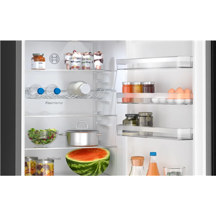 Bosch | Refrigerator | KGN39OXBT | Energy efficiency class B | Free standing | Combi | Height 203 cm