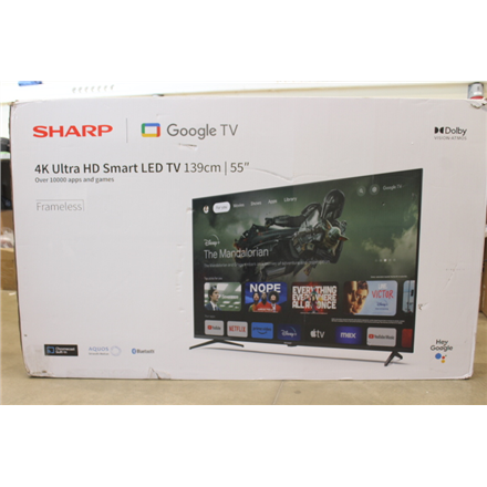 55GL4260E | 55" (139cm) | Smart TV | Google TV | 4K UHD | DAMAGED PACKAGING