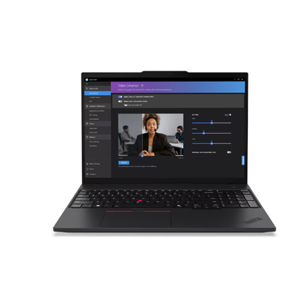 Lenovo ThinkPad T16 Gen 3 | Black | 16 " | IPS | WUXGA | 1920 x 1200 pixels | Anti-glare | Intel Cor