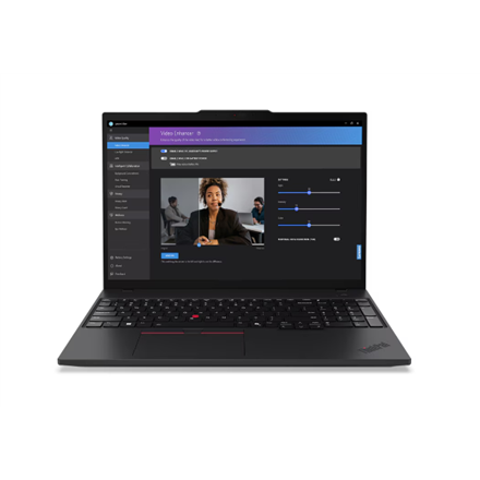 Lenovo ThinkPad T16 Gen 3 | Black | 16 " | IPS | WUXGA | 1920 x 1200 pixels | Anti-glare | Intel Cor