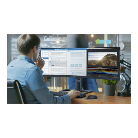 Philips | Curved Business Monitor | 45B1U6900C/00 | 44.5 " | VA | HDR | 32:9 | 75 Hz | 4 ms | 5120 x