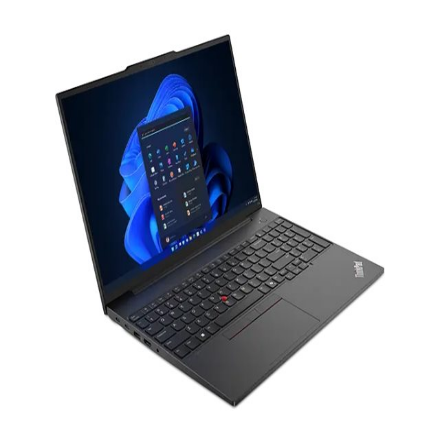 Lenovo ThinkPad E16 | Black | 16 " | IPS | WUXGA | 1920 x 1200 pixels | Anti-glare | AMD Ryzen 7 | 7