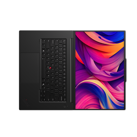 Lenovo ThinkPad P1 | Black | 16 " | IPS | WQXGA | 2560 x 1600 pixels | Anti-glare | Intel Core U7 | 