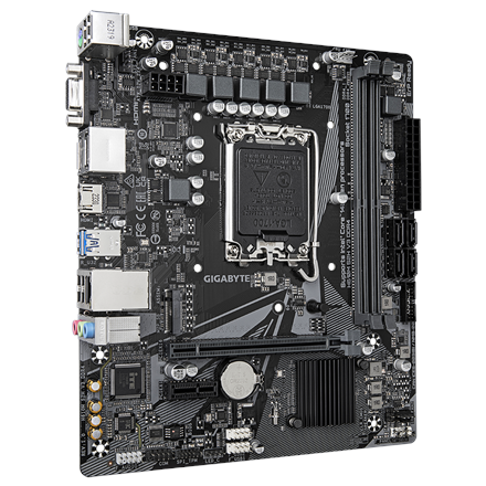 Gigabyte | H610M S2H V3 DDR4 G1.0 | Processor family Intel | Processor socket LGA1700 | DDR4 | Suppo