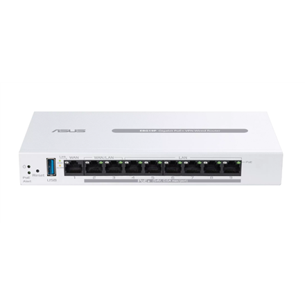 9-Port Gigabit PoE+ VPN Wired Router | EBG19P | 802.11ac | Ethernet LAN (RJ-45) ports 8 | Mesh Suppo