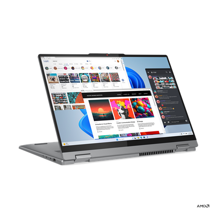 Lenovo IdeaPad 5 2-in-1 16AHP9 | Luna Grey | 16 " | OLED | Touchscreen | 2K | 2048 x 1280 pixels | G