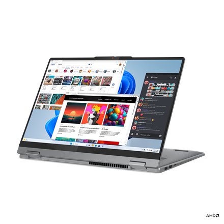 Lenovo IdeaPad 5 2-in-1 16AHP9 | Luna Grey | 16 " | OLED | Touchscreen | 2K | 2048 x 1280 pixels | G