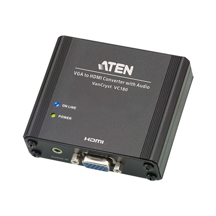 Aten VGA/Audio to HDMI Converter | VC180-AT-G