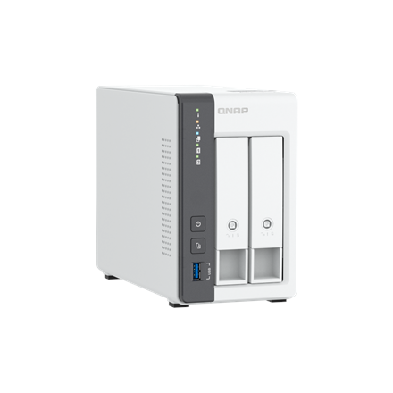 QNAP 2-bay 2.5 GbE NAS with Integrated NPU | TS-216G | ARM 4-core | Cortex-A55 | Processor frequency