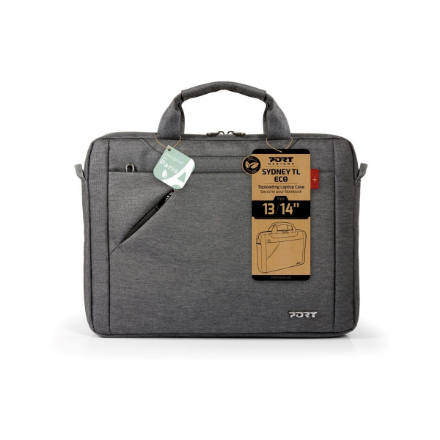 PORT DESIGNS | Sydney ECO | Fits up to size 13-14 " | Laptop case | Grey | Shoulder strap