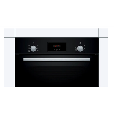 Bosch | Oven | HBF133BA0 | 66 L | Electric | EcoClean | Knobs | Height 59.5 cm | Width 59.4 cm | Bla