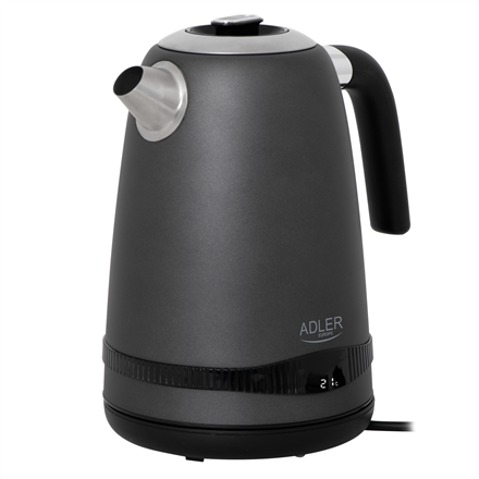 Adler Kettle | AD 1295g SS | Electric | 2200 W | 1.7 L | Stainless Steel | 360° rotational base | G