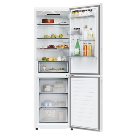 Candy Refrigerator | CNCQ2T618EW | Energy efficiency class E | Free standing | Combi | Height 185 cm