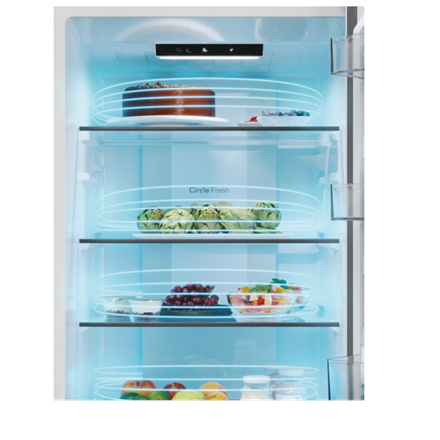 Candy Refrigerator | CNCQ2T618EW | Energy efficiency class E | Free standing | Combi | Height 185 cm