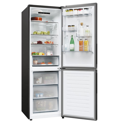 Candy Refrigerator | CNCQ2T618EB | Energy efficiency class E | Free standing | Combi | Height 185 cm