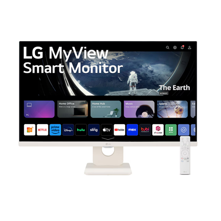 LG | 27SR50F-W | 27 " | IPS | FHD | 16:9 | 60 Hz | 14 ms | 1920 x 1080 pixels | 200 cd/m² | HDMI po