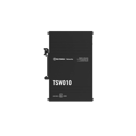 Teltonika Ethernet Switch | TSW010 | Unmanaged | Wall-mountable | 10/100 Mbps (RJ-45) ports quantity